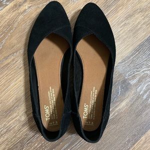 Toms! So cute and comfy.